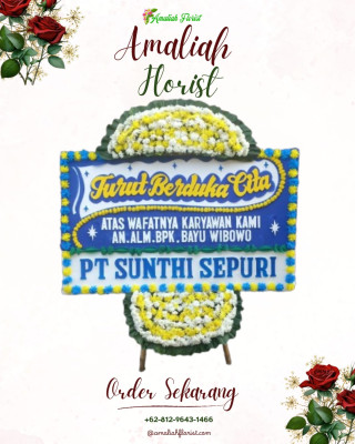 Papan Bunga Duka di Pantai Barat
